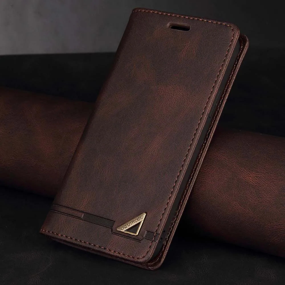 Leather Wallet Case for Samsung