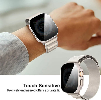 Anti-Scratch HD Glass+Case for Apple Watch