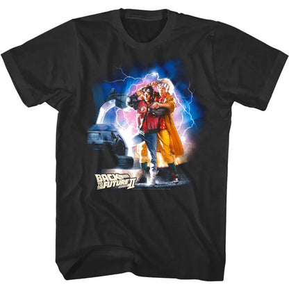 Back To The Future Part 2 Lighting T-Shirt