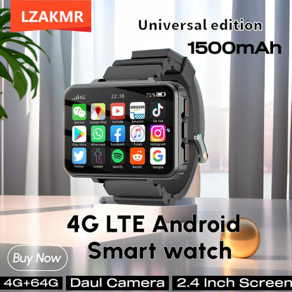 Smartwatch Android OS 2.4" Screen