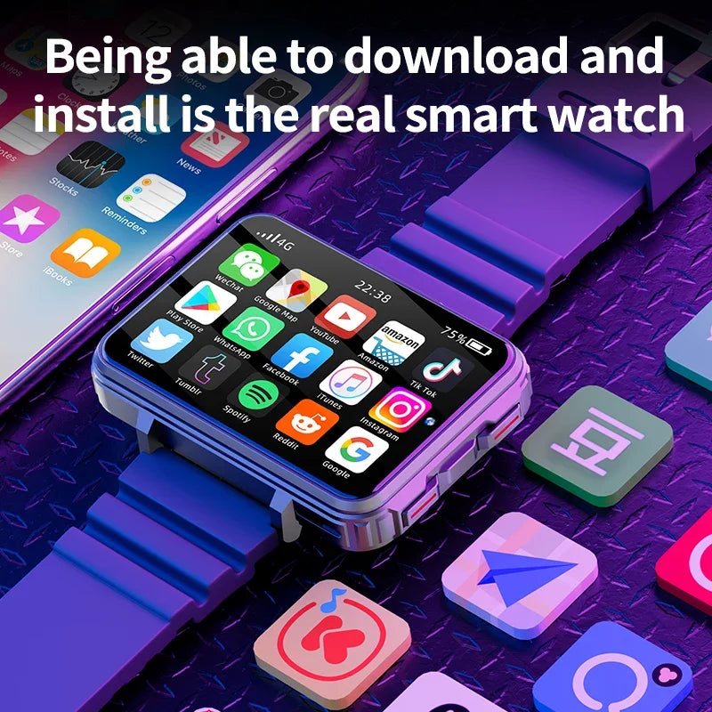 Smartwatch Android OS 2.4" Screen