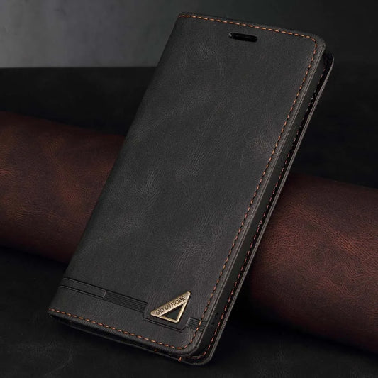 Leather Wallet Case for Samsung