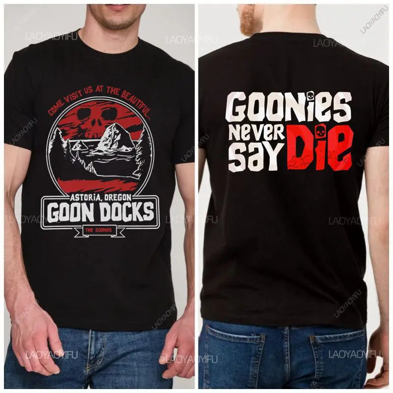 The Goonies Never Say Die T-shirt